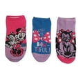 thumbnail image 2 of Tin Disney para Niña, Multicolor Minnie Mouse 3 Pares Talla 7-9, 2 of 3