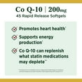 thumbnail image 4 of Nature's Bounty® Co Q-10 200 mg, 45 Softgels, 4 of 7