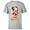 Athletic Heather, variant on Disney Santa Mickey Mouse Holiday - Short Sleeve T-Shirt for Kids -Customized-White