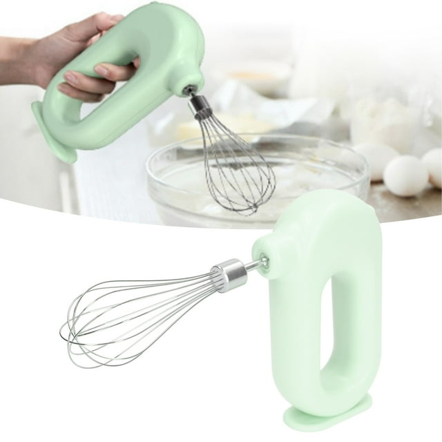 Batidora de Mano Eléctrica Con Carga USB, Potente Motor, Ajuste de 4 Niveles, Utensilio de Cocina Fácil de Operar