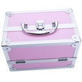 thumbnail image 4 of Ktaxon Profassional Makeup Train Case Aluminum Jewelry Storage Box Cosmetic Organizer, 4 of 8