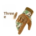 thumbnail image 5 of Guantes tácticos ZS002 para hombre, protectores antideslizantes para exteriores, resistentes al desgaste, medio dedo, guantes militares especiales para fanáticos, guantes de batalla para montar, 5 of 5