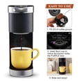 thumbnail image 4 of Reusable K Cups for K-Mini/K-Duo, 4 Pack Reusable Coffee Filters Pods for K-Eurig, BPA Free Refillab, 4 of 5