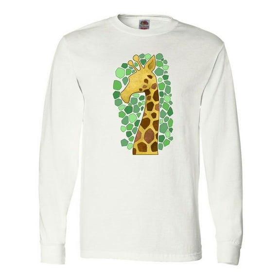 Inktastic Giraffe Silhouette Long Sleeve T-Shirt