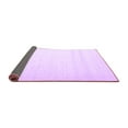 thumbnail image 2 of Ahgly Company Indoor Square Solid Purple Modern Area Rugs, 5' Square, 2 of 4