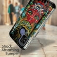 thumbnail image 2 of DALUX Silver Combat Phone Case Compatible with Coolpad Suva / CP3669AANB (2021) - Red Demon, 2 of 2