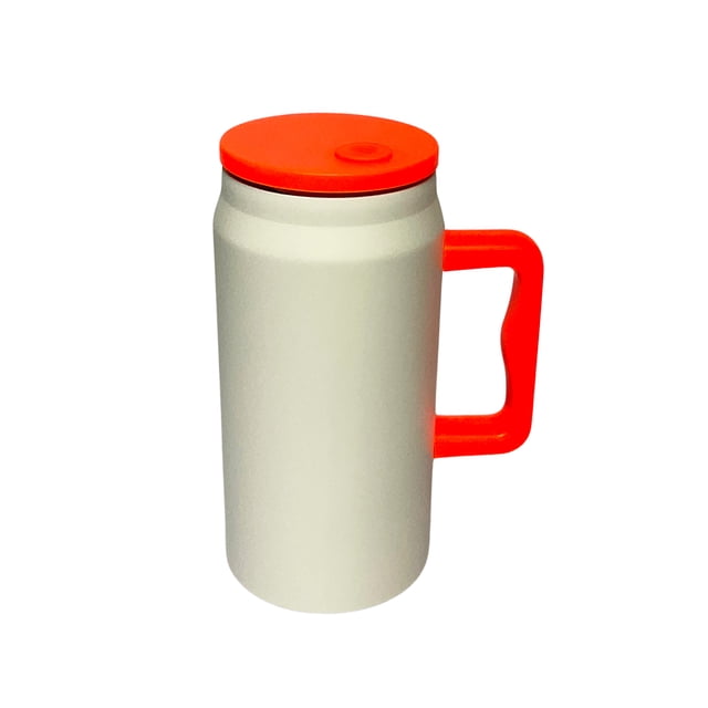 Termo 50 OZ TLP Blanco Mate c/ Neon