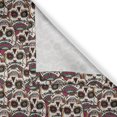 thumbnail image 5 of Ambesonne Paris Grommet Curtain, Bikes Eiffel Tower and Hearts, 50" x 96", Pale Blue Brown Pink, 5 of 6