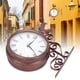 thumbnail image 3 of Reloj de pared de gallo, reloj de pared de hierro forjado silencioso para sala de estar para jardín,Reloj de pared Reloj de pared de doble cara Reloj de pared redondo Reloj de pared de hierro forjado Higoodz Cocina, Decoración y Otros, 3 of 7