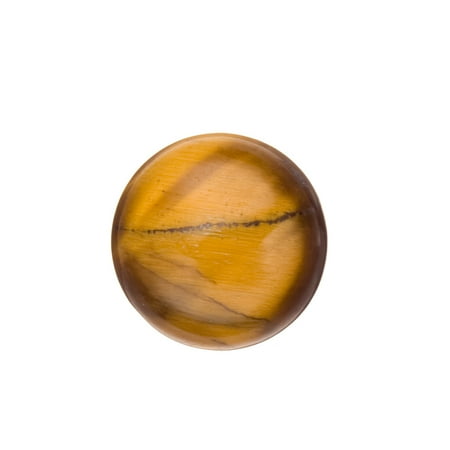 Domed Eye - Beading Supply 16mm Round Dome Semi-Precious Cabochon Stones Cat's Eye 2pcs