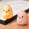 thumbnail image 4 of Squeaky Dog Toy Simulation Latex Hedgehog Puppy Molar Teeth Cleaning Tool, 4 of 7