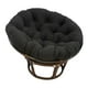 thumbnail image 5 of Cojín redondo multifuncional para silla colgante perfecl 40 cm negro, 5 of 8