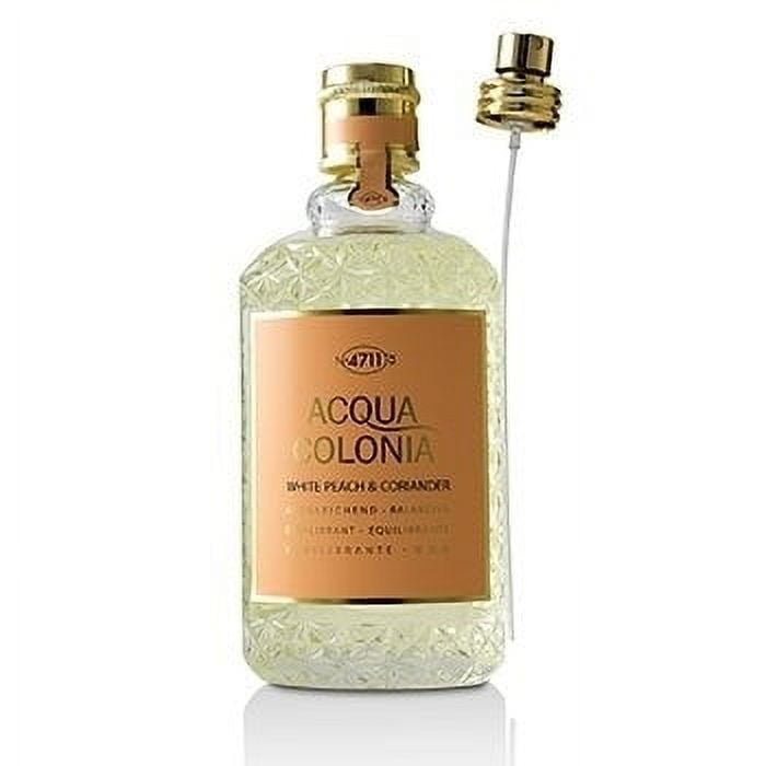 4711 Acqua Colonia White Peach & Coriander Eau De Cologne Spray (Unisex Tester) By 4711 - 5.7 oz 4711 Acqua Colonia White Peach & Coriander Eau De Cologne Spray (Unisex Tester) By 4711 - 5.7 oz