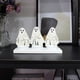 thumbnail image 5 of Fiudx Liquidación de ahorros de verano Candelabro de metal con forma de fantasma de Halloween, adorno de hierro, candelabro gótico para escritorio de hogar, 5 of 7