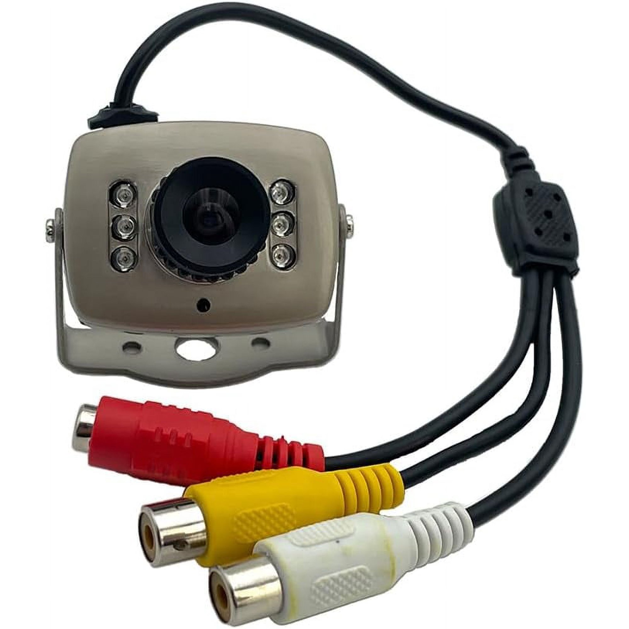 CCTV 1/3 CCD 1000tvl 6mm Indoor/Outdoor 6pcs IR LEDs Mini Video Camera Day/Night Waterproof Security Surveillance Camera with Bracket