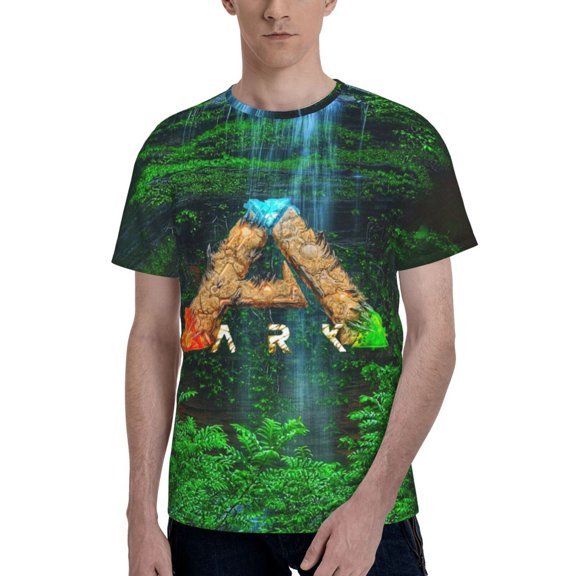 Unisex 3D Print Ark Survival T Shirts Graphic Design Casual Summer Short Sleeve Fashion Tees Shirt for Men Women