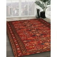 thumbnail image 3 of Ahgly Company Machine Washable Indoor Rectangle Traditional Brown Red Area Rugs, 2' x 3', 3 of 7