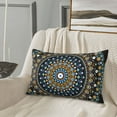thumbnail image 5 of Susaid Dot Mandala Print Pillowcases Multiple Size, Pillow Cover Super Soft Envelope Closure Standard Pillow Case-16"x24", 5 of 6