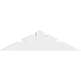thumbnail image 2 of 36"W x 9"H x 2"D x 4"F, 6/12 Pitch, Saratoga Architectural Grade PVC Gable Bracket, 2 of 9