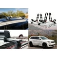 thumbnail image 4 of BRIGHTLINES Heavy Duty Anti-Theft Premium Aluminum Roof Rack Crossbars Compatible with 2011-2021 Jeep Grand Cherokee with Roof Black Plastic Moldings, 4 of 10