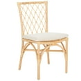 thumbnail image 6 of SAFAVIEH Austri Coastal Linen Solid Dining Side Chair, Natural (Set of 2), 6 of 14