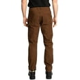 thumbnail image 3 of FULL BLUE Carpenter Fleece Lined Canvas Stretch Performance Pants, Regular Fit, Utility Pocket & Hammer Loop, Brown, 40x30, 3 of 6