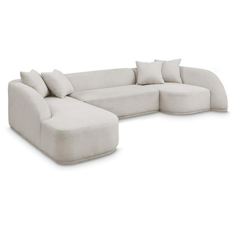 Meridian Furniture Julia Velvet Modular Sectional 5D Meridian Furniture Julia Velvet Modular Sectional 5D