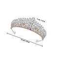 thumbnail image 2 of AURARMLET Bridal Wedding Headband for Bride, Lightweight Golden Metal with Unique Elegant Design, 2 of 8