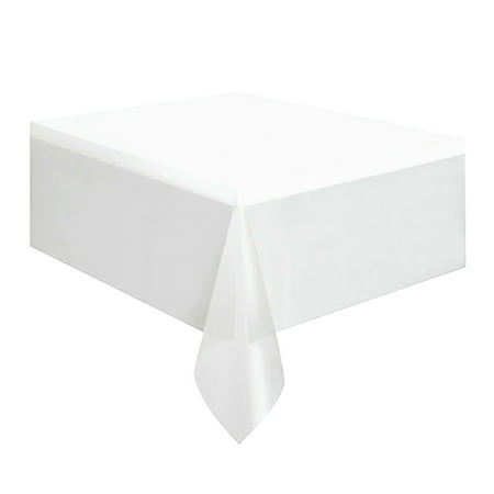 

Clearance High-Quality Plastic Disposable Tablecloth 108 X 54 For Barbecue Party Wedding Outdoor One-Time Tablecloth