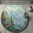 thumbnail image 2 of CounterArt Northwoods Retreat 13" Round Lazy Susan Turntable, 2 of 7
