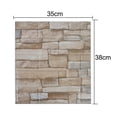 thumbnail image 3 of LASPERAL 3D Wallpaper Panels Peel and Stick Adhesive Waterproof Wallpaper for Living Room Bedroom Background Home Decor DIY Wall Brick Texture Tiles Decoration, 3 of 7