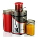 thumbnail image 1 of Juicer Machines, Extractor Juilist de boca ancha de 3 pulgadas de potencia máxima de 800 W, para verduras y frutas con ajuste de 3 velocidades, motor de 400 W, fácil de limpiar, rojo, 1 of 5