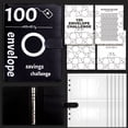 thumbnail image 1 of &Craft&Stationery Budget Notebook for Envelope System 100 Loose Leaf Book with Couple Envelope Organization Practical Writing Journal for Home, 1 of 6