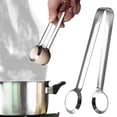 thumbnail image 1 of Pinzas para Huevos de Acero Inoxidable (2 Unidades) | Pinzas para Huevos Cocidos, Utensilios de Cocina para Servir Alimentos | Pinzas Antideslizantes y Ligeras para Ensaladas, Carne, Pan y Repostería, 1 of 6