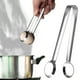 thumbnail image 2 of Pisexur Batería de cocina 2 pinzas de acero inoxidable para huevos cocidos, pinzas para huevos, pinzas para servir ensaladas, pinzas para servir comida en la cocina, para la cocina del hogar, 2 of 8