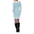 thumbnail image 2 of Women's Leopard Print Angora Sweater Dresss, 2 of 3