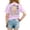 1-Light Purple, variant on Arlun First Day of School T-Shirt for Girls Boys Cute Cartoon Graphic Letter Print Crew Neck Short Sleeve Tee Unisex Kids 1st Grade Back to School Outfit Tops 130
