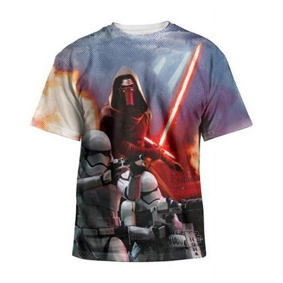 Star Wars Ep VII: The Force Awakens Kylo Ren Assault Sublimation T-Shirt | M