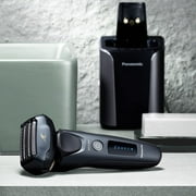 Panasonic Electric Razor for Men, Electric Shaver, ARC5 with Premium Automatic Cleaning and Charging Station, Wet Dry Shaver Men, Cordless Razor, with Pop-Up Trimmer
