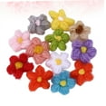 thumbnail image 4 of EXHUMKY Chic Crochet Flower Decor Assorted Color for Handmade Crafts Exhumky 20Pcs, 4 of 4