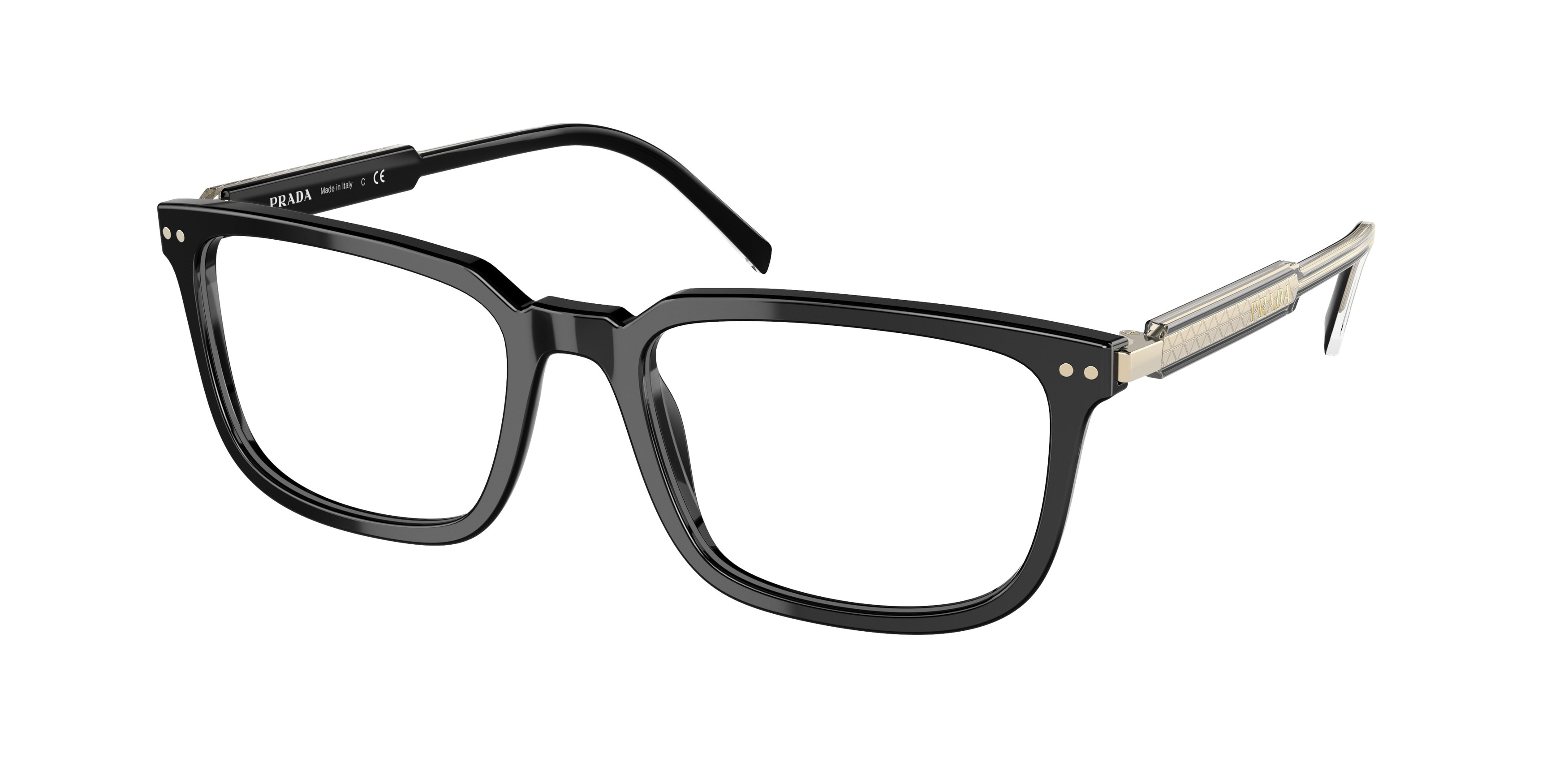 Eyeglasses Prada PR 13 YV AAV1O1 Black