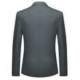 thumbnail image 5 of Cloudstyle Men's 2 Piece Suits Slim Fit 2 Button Dress Suit Jacket Blazer & Pants Set XY05, 5 of 6