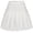 White, variant on Women'S High Waist A-Line Pleated Mini Skirt For School And Cheerleader Outfits
