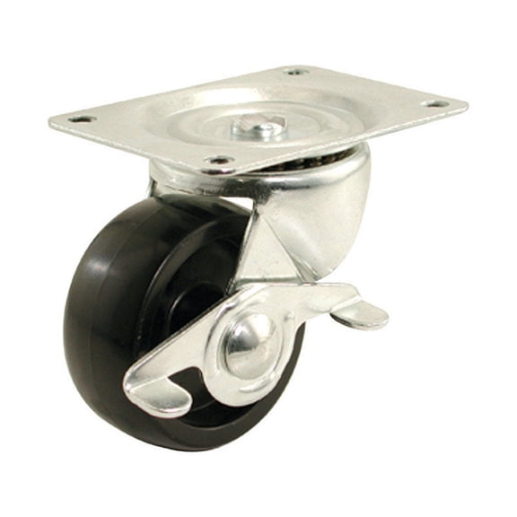 Shepherd Hardware 2" Sp Pol Caster W/Brake 9541