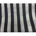 thumbnail image 4 of 100% silk organza beige and black stripes fabric 54" by the yard [11073], 4 of 6