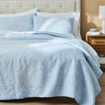 thumbnail image 7 of Better Homes & Gardens Floral Matelassé Pillow Shams, Standard, Blue, 2 Pack, 7 of 7