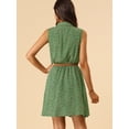 thumbnail image 4 of Vestido Sin Mangas Allegra K Día de San Patricio Verde M, 4 of 6