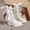 White, variant on RTKFRFLM Girls Knee High Boots Stylish Metallic Finish Fashion Dress Boots Gold 4-4.5 Years