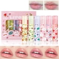thumbnail image 1 of Fiudx Aceite Protector Labial, Set de Aceites Labiales Hidratantes y Brillantes, Tratamiento Labial Transparente E Hidratante, Brillo y Color Duraderos, Uso Diario En Climas Secos, Perfecto para El C, 1 of 6