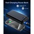 thumbnail image 4 of TEMOGU-Power Bank Fast Charging 50000mAh 22.5W Portable Charger USB C Quick Charge with 3 Outputs & 2 Inputs LED Display Huge Capacity External Battery Pack for iPhone, Samsung, iPad etc, 4 of 4